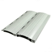 Spraying white aluminum rolling shutter profile